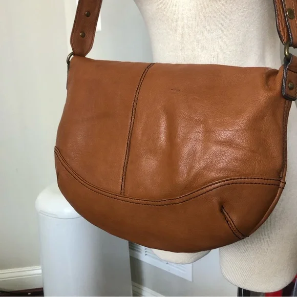 Large Convertible Miss Sixty Leather Crossbody